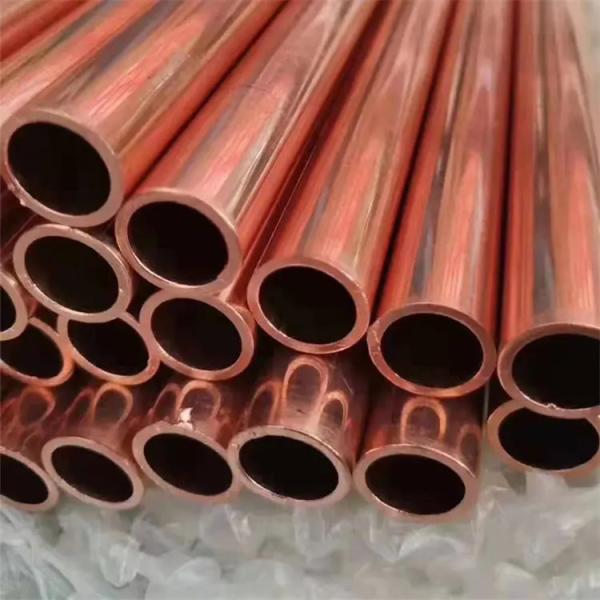 Refrigeration Copper Pipe Tube 1/4 1/2 0.2mm - 3.0mm For Air Conditioner
