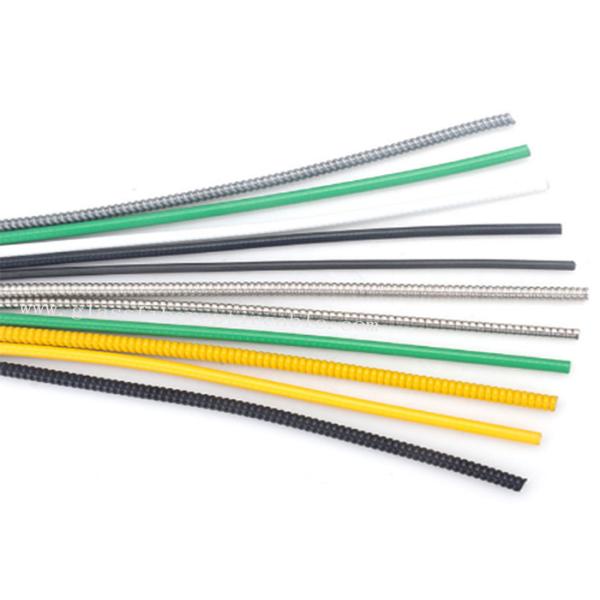 Waterproof Fiber Optic Components Flexible Metal Conduit Protective Metal Hose For Armored Fiber Cable