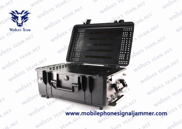 Full Frequency 500W Durable Waterproof Outdoor Jammer High Power GSM 3G 4G Cell Phone Signal Jammer