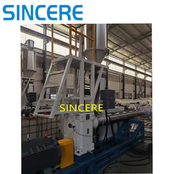 Línea de Extrusión de Tubos Plásticos Totalmente Automática 20-110 90-315 110-400 315-630mm