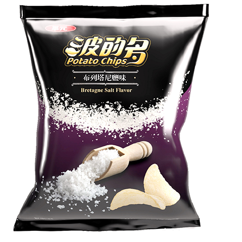 Broaden your Snack wholesale choices by includ Bretonne salt 34g /10 Bags- Asian Snack Brand Wholesale-Veggie Snack