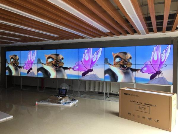 3x3 Indoor DID Narrow Bezel 55inch 3.5mm LG LCD Digital Video Wall Screen