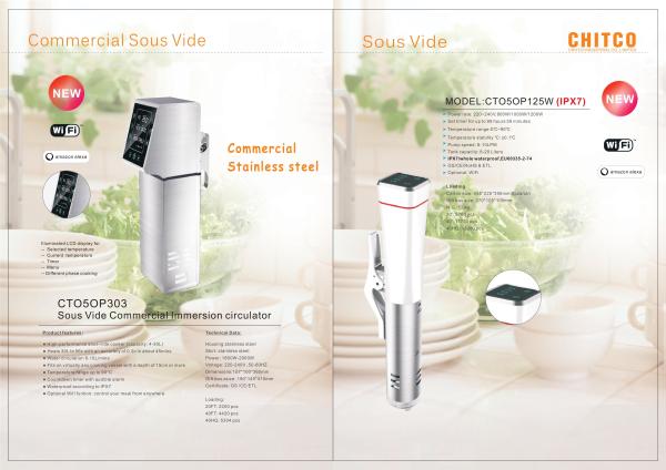 Sous Vide Immersion Circulator and  Slow Cooker GK-P303