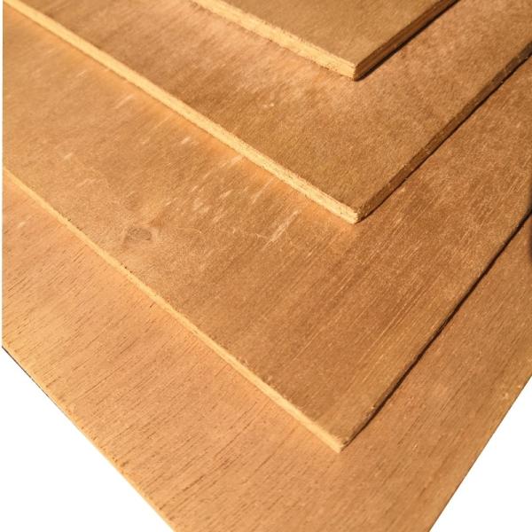 2mm Self Colored Sapele Faced Plywood Carb P2 For Decoration