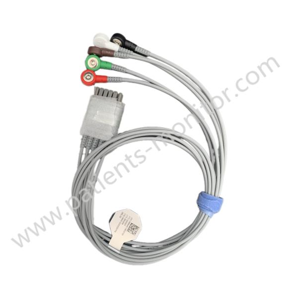 Edan EL05DASY 02.04.241961 Cable ECG de 5 cables AHA Reutilizable para Edan iT20 Transmisor de telemetría Nuevos accesorios médicos originales
