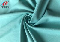 4 tissu de Spandex du polyester 10 du tissu 90 de T-shirt de bout droit de Lycra de manière
