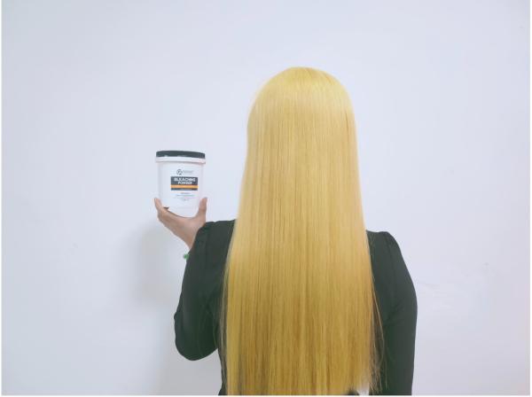45 à 55 minutes de blanchiment des cheveux éclaircissement des cheveux en poudre de décolorant professionnel en 500g