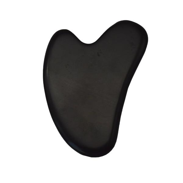 Heart Shape Bian Stone Jade Guasha Stone Gua Sha Tools with Timing Control Function and 78*54*5mm Measurement
