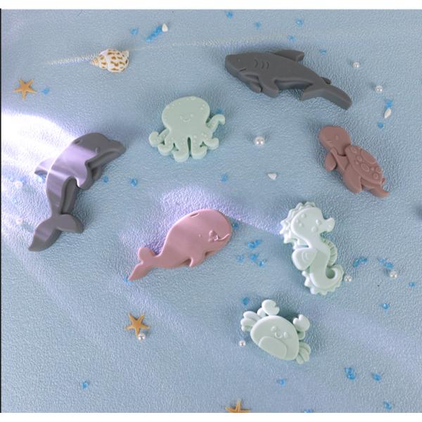 Ocean World Silicone Puzzle BPA Free Eco Friendly For Kids Education