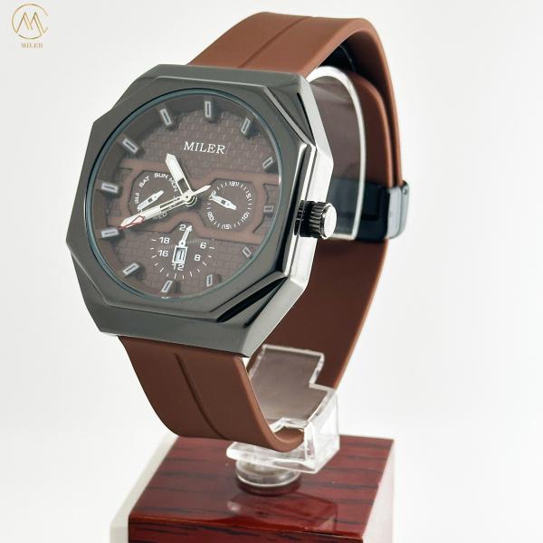OEM / ODM Sporty Silicone Strap Impermeável Mulher e Homem Relógio Relógio de Casais
