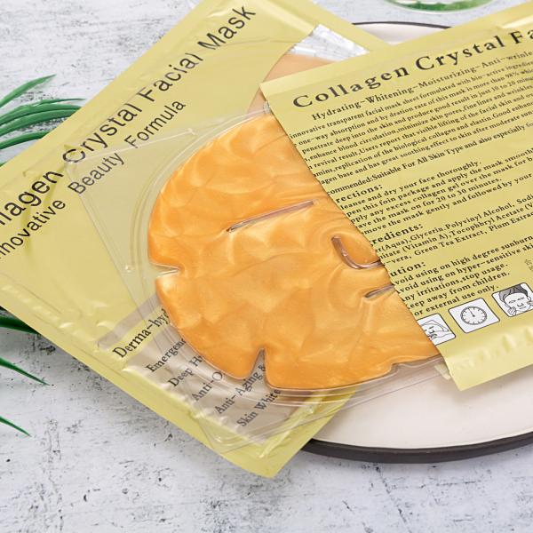 Seaweed Collagen Crystal Organic 24K Gold Sheet Facial Mask Anti Wrinkle