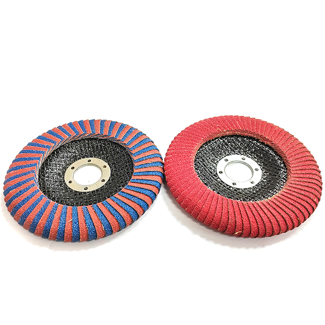 Full Coverage Ceramic Abrasive Flap Wheel Durable Sanding Disc for Angle Grinder