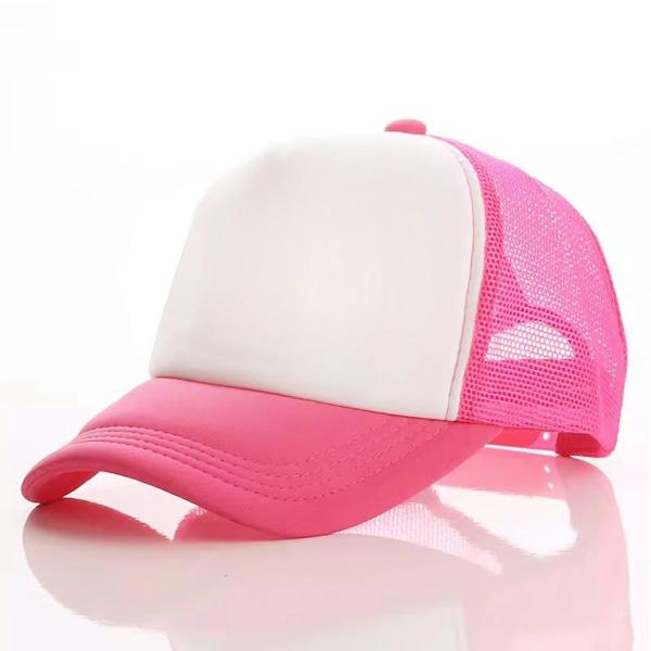 Custom Foam Trucker Cap with Profile Crown Unisex 5 Panel Mesh Hat