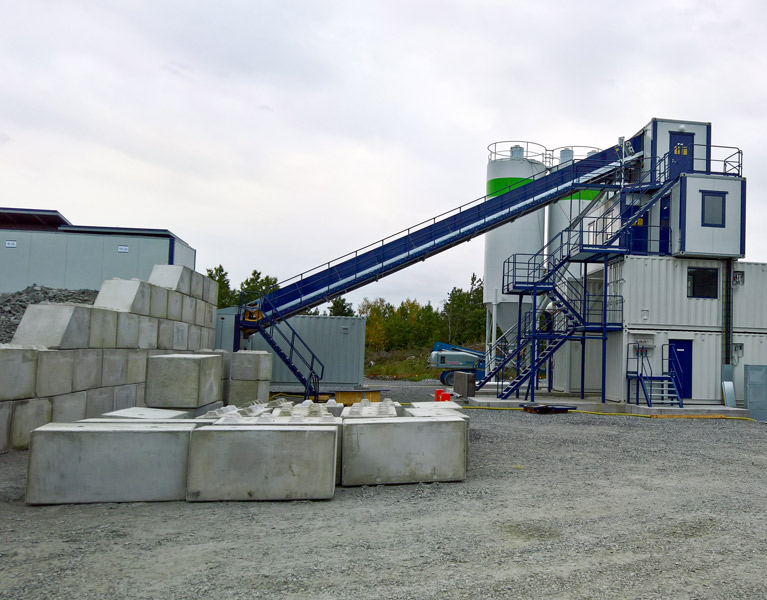 Мост куч трубы Precast завод 3.8m конкретный смешивая