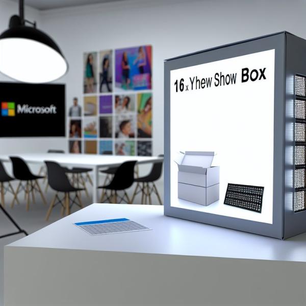 16 9 LED Show Present Box Customizable Style for Your Next Marketing Campaign