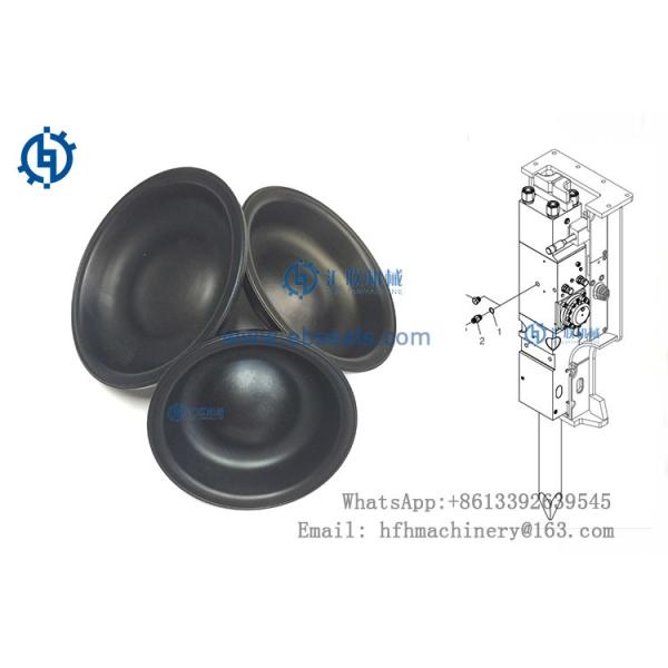H160 Demolition Hammer Parts Breaker Diaphragm Good Compression