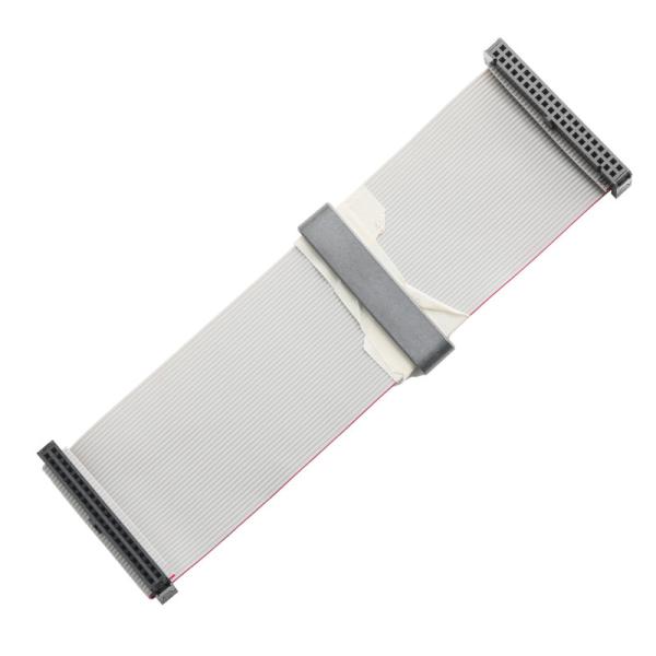 IDC FC-2*20P 40Pin Pitch 2,54mm Preto PBT+G/F UL2651 28AWG Idc Flat Ribbon Cable 1,27mm Pitch OEM/ODM