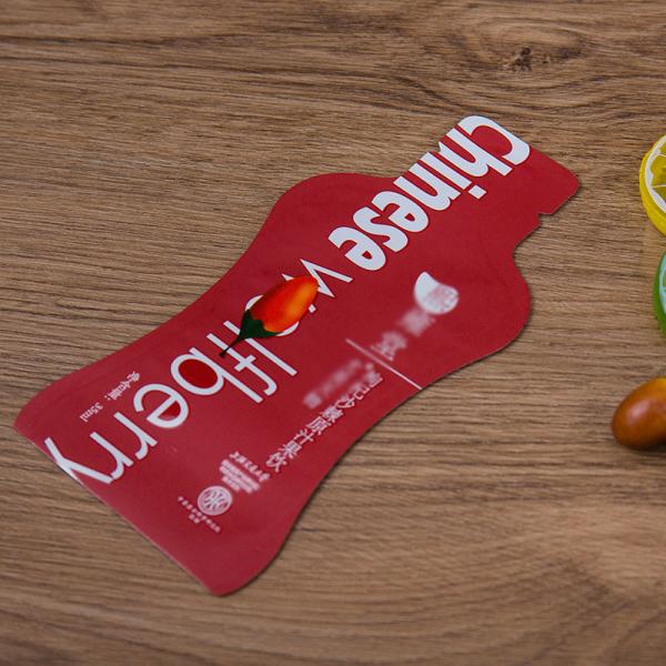 Free Design Three Side Sealing Juice Aluminum Foil Packaging Bag for Liquid Custom Order