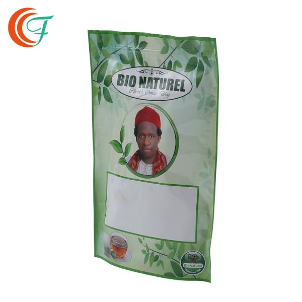 Мешок 0.065mm еды молнии чая подарка пластиковый 0.13mm подгоняет цвет