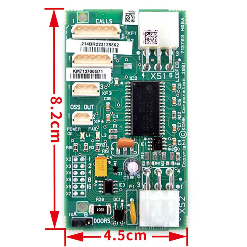 KONE PCB Elevator Board KM713730G11/G12/G01/G51/G71 For Villas CE Certified