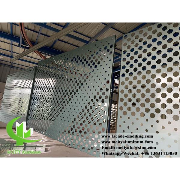 Plaque d'aluminium de couleur pierre solide revêtue de panneaux muraux pour façade durable pour l'extérieur