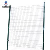 Couche galvanisée diamant cyclone chaîne de maillage de maillage de clôture anti-escalade 1,8 M