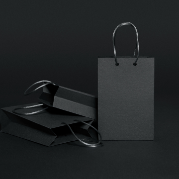 Гладкая и жесткая черная доска для устойчивой упаковки и печати