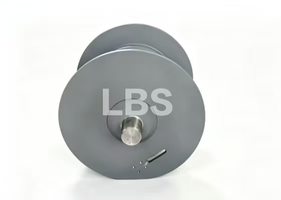 Lebus Double‑fold Groove Drum Q345B Left‑hand 45° For Construction Machinery