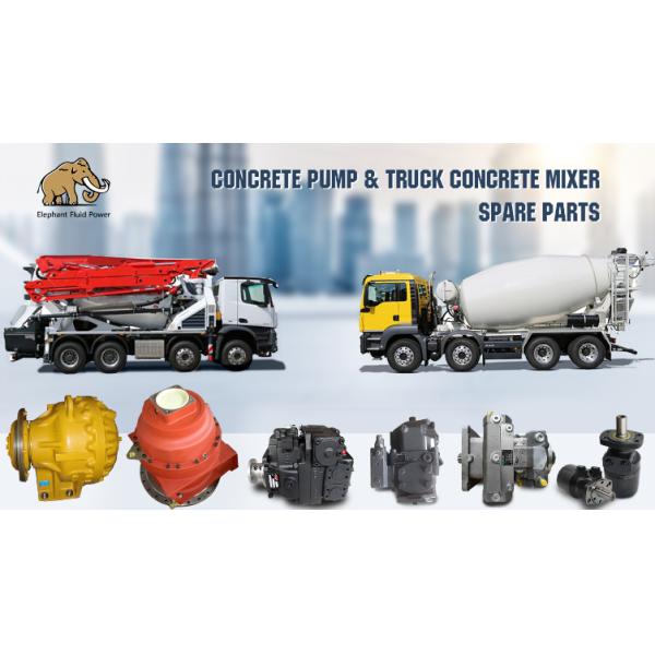 Concrete Mixer Maintain Solution Truck Reducer Hydraulic Pump Motor Assy