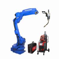 Bras de robot industriel de Yaskawa GP25 avec le soudeur And Torches Solution de Megmeet en tant que robot de soudure de MIG