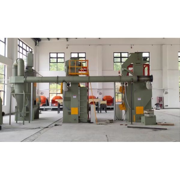 Large Section Steel Shot Blasting Machine Hook Type