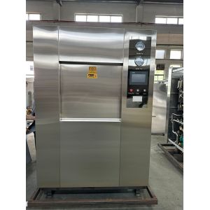 Full Stainless Steel Sliding Door for Bio Lab Use 800L Pulse Vacuum Autoclave
