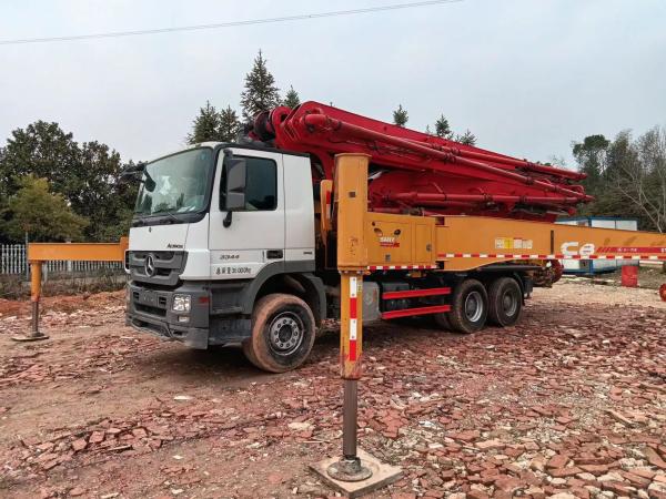 2018 anos usaram o caminhão da bomba concreta de Sany com Mercedes Benz Chassis