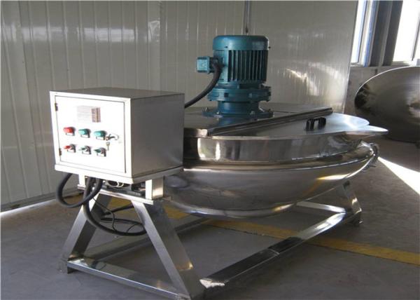 High Efficiency Stainless Steel Jacketed Kettle 300L 400L 500L 1000L