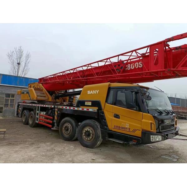 STC500S Used Crane Shacman 50 Ton 83km/H For Heavy Lifting Operations