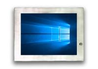 PC de aço inoxidável industrial do painel 12 toque impermeável de Resisitive do fio IP67 5 da polegada