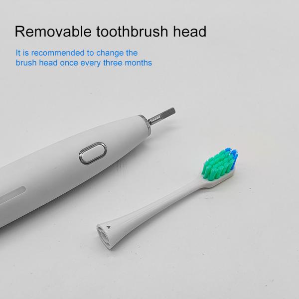 IPX7 Ultrasonic 300g DC3.7V Vibration Electric Toothbrush