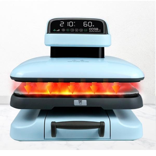 Intelligent Touch Panel Heat Transfer Machine Auto Press Auto Release Heat Press Printer With Pull Out Skateboard