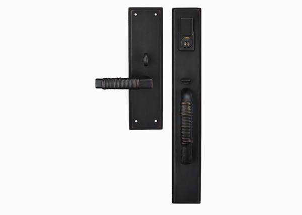 American Style Modern Door Lock , Double Entry Door Handleset With Dummy