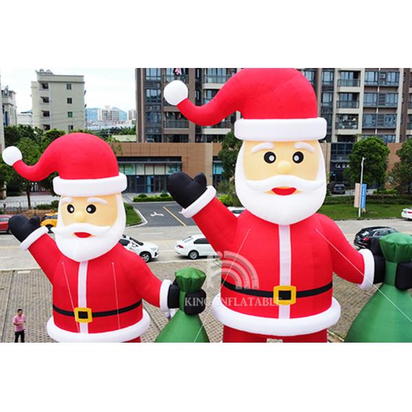 Inflatable Santa Claus 20ft 26ft 33ft High Christmas Decorations Blow Up Santa