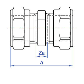 Copper Core Forged Brass Pipe Fittings Compression Pipe Cap BS864-2 Standard