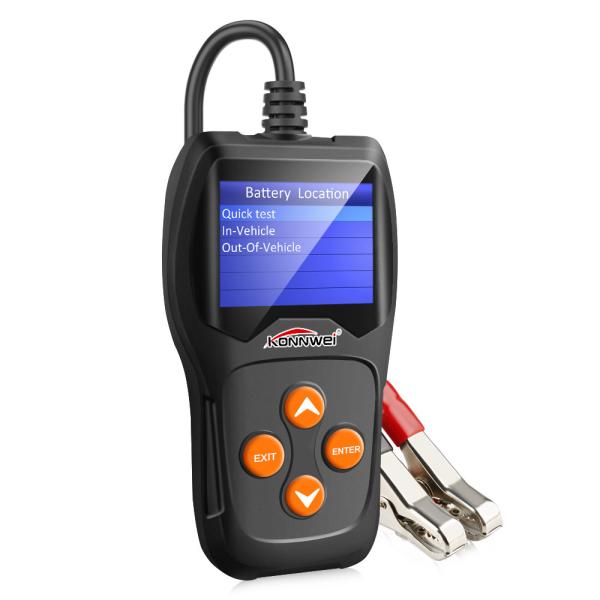 Li Ion Car Battery Tester Kw600 Battery Conductance Tester With Large TFT Color Screen
