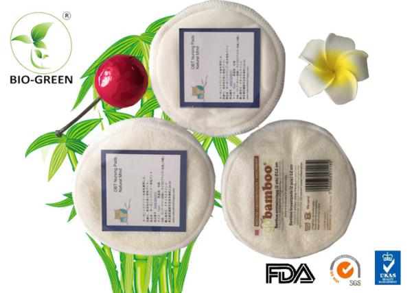12*12cm Washable Bamboo Breast Pads , Flower Mama Designs Bamboobies Nursing Pads