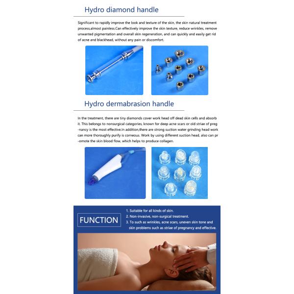 Hot Selling 8 Head Facial Beauty Machines Professional Portable Oxygen Facial Machine