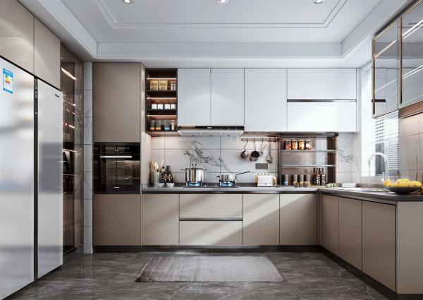 Modern Antique Kitchen Cabinet Sets Customized Color Plywood Lacquer