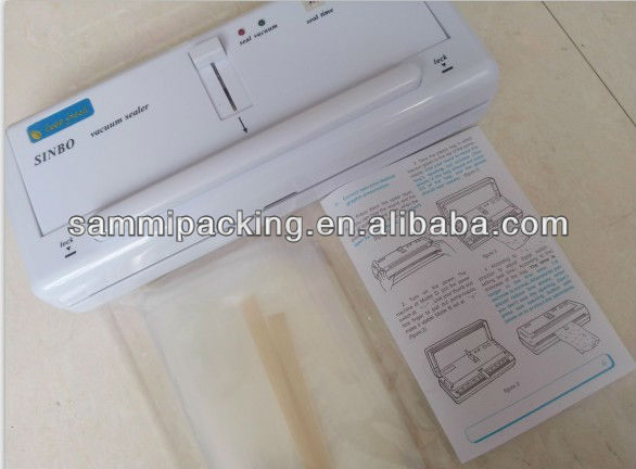 Appareil d'étanchéité sous vide à double usage pour les emballages alimentaires