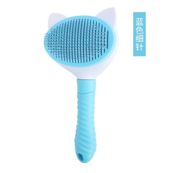 Custom Stainless Steel Houseware Pet Hair Remover Brush For Dog Cat