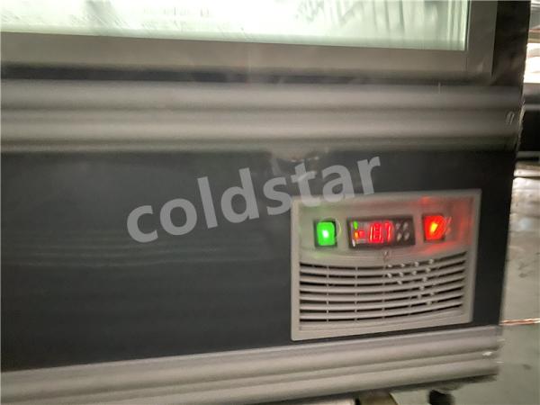 Supermarket Top Open Commerical Display Refrigerated Showcase Island Freezer