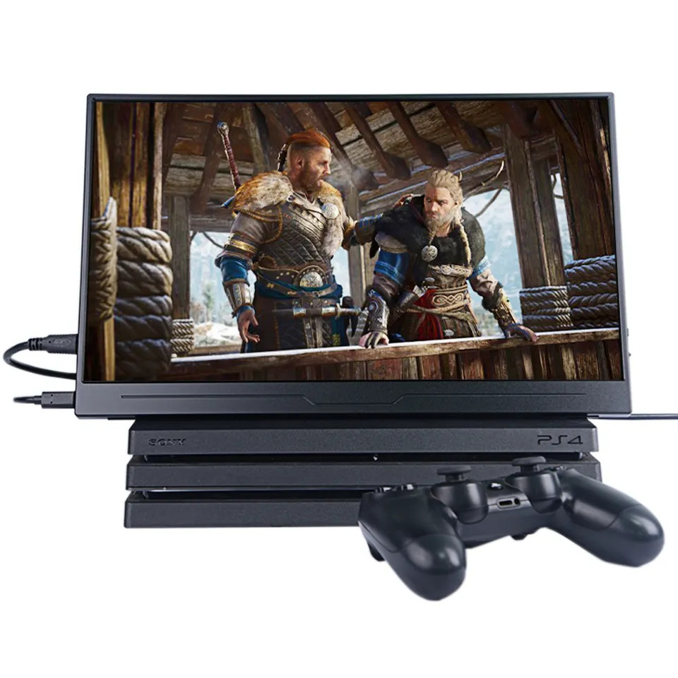 Портативный игровой экран 18,5 дюйма 1920*1080 разрешение ЖК-мониторы 300cd/m2