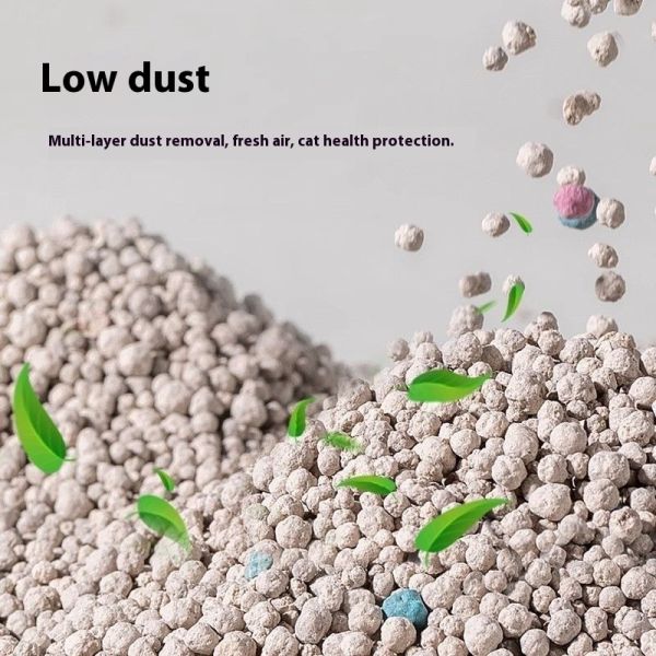 Dust Free Bentonite Cat Litter Natural Mineral Formula with Powerful Odor Lock Control